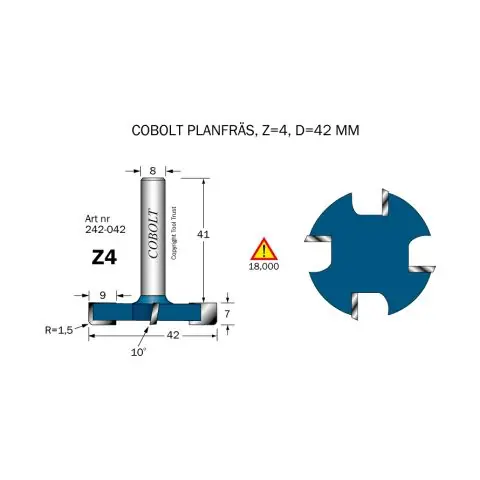 Beställ nu Cobolt 242-042 Planfräs